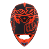 CAPACETE TROY LEE DESIGNS 2020 SE4 POLYACRYLITE FACTORY - LARANJA